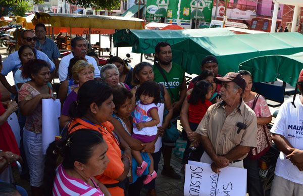 Antorchistas de Kanasín piden audiencia con Presidente Municipal