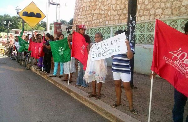 Antorchistas de Campeche se unen a la lucha nacional para exigir justicia