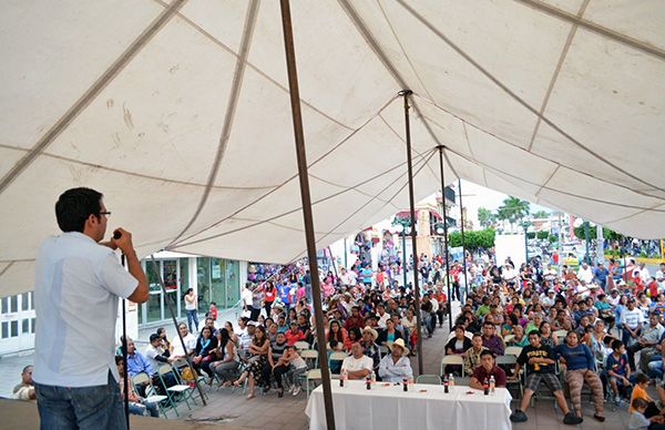 Protesta cultural en la mixteca, piden justicia y educación