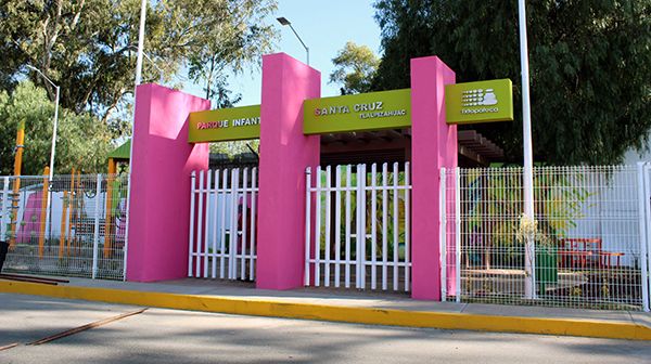Inauguran nuevo parque en la colonia Santa Tlalpizahuac 