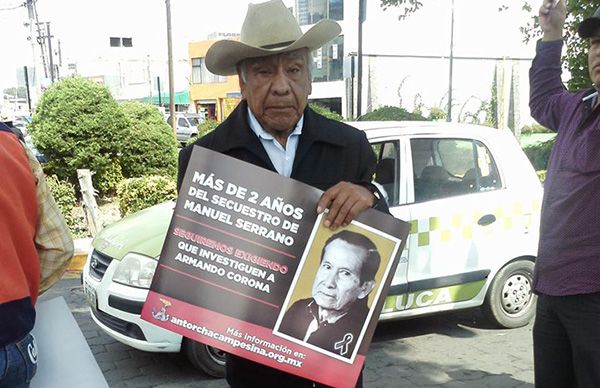 Claman justicia para Manuel Serrano Vallejo por su asesinato político