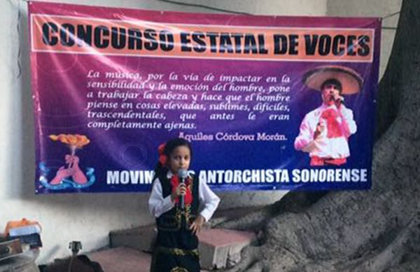 Sonorenses realizan concurso de canto