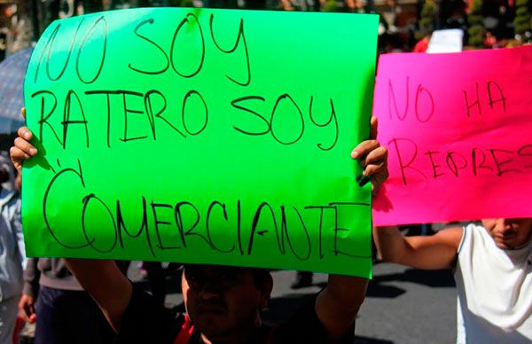 Exigen comerciantes solución a sus demandas