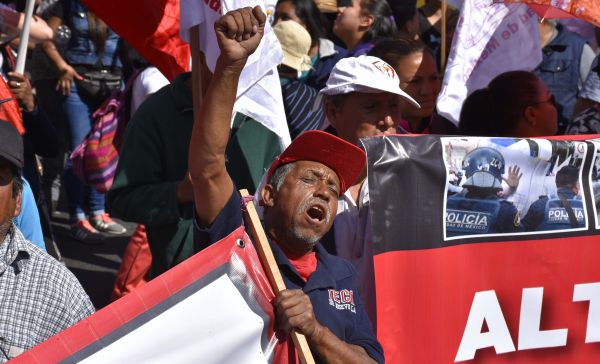 20 mil mexicanos exigen que Segob federal cumpla y detenga represión política 