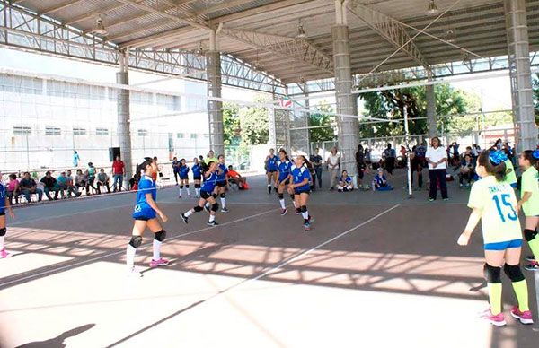 Antorcha realiza Torneo Estatal de Voleibol