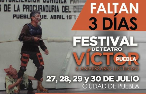 ¡Todo listo para el Primer Festival de Teatro Víctor Puebla!