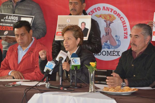 No dejaremos de exigir justicia para don Manuel: Antorcha