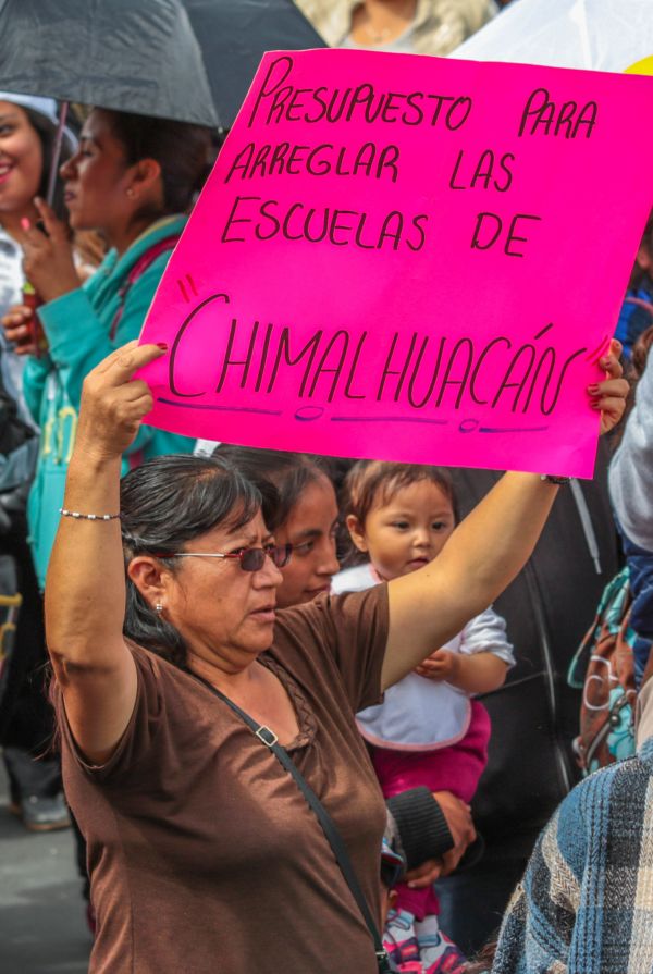 Chimalhuacán solicita a diputados federales atender emergencia tras sismo