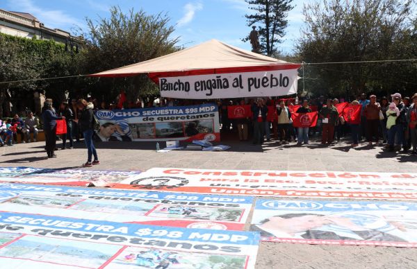 Lo único que queremos es diálogo y solución de obras para beneficio de queretanos humildes