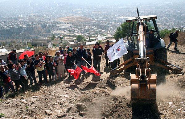 ODAPAS Chimalhuacán inicia trabajos de construcción del tanque elevado López Mateos