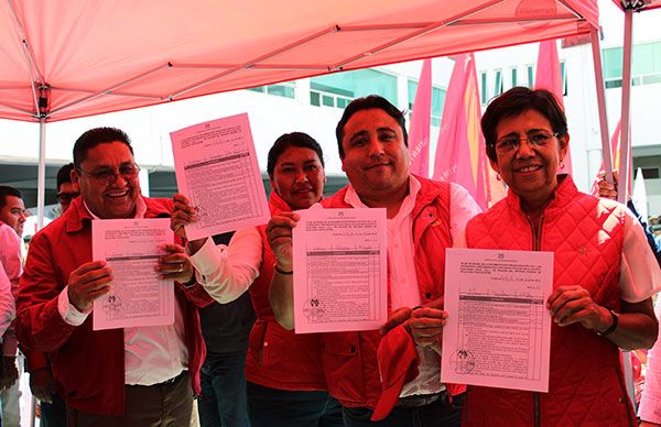 Busca Antorcha 4 diputaciones locales en Puebla