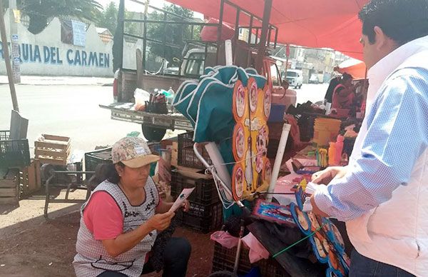   Defensoría Municipal de Chimalhuacán implementa campaña en tianguis y zonas comerciales