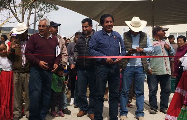Inauguran barda perimetral en clínica de San Martin Tuchicuitlapilco 