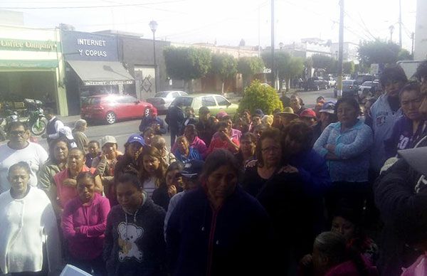  Gobierno de Texcoco no atiende demandas ciudadanas