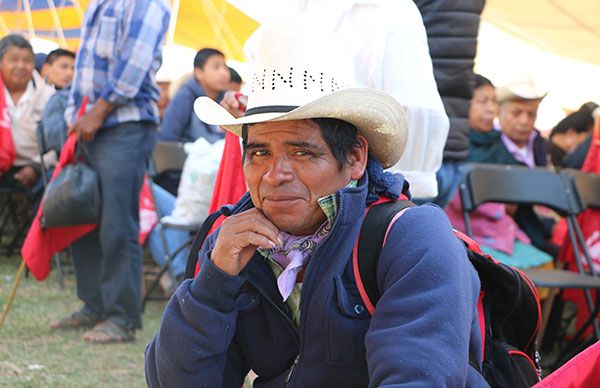Exigen 50 mil antorchistas de la Sierra Norte de Puebla justicia para Manuel Hernández 