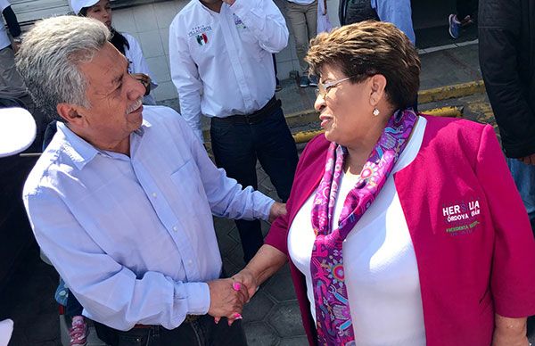 Respaldan habitantes de la Revolución a Hersilia Córdova