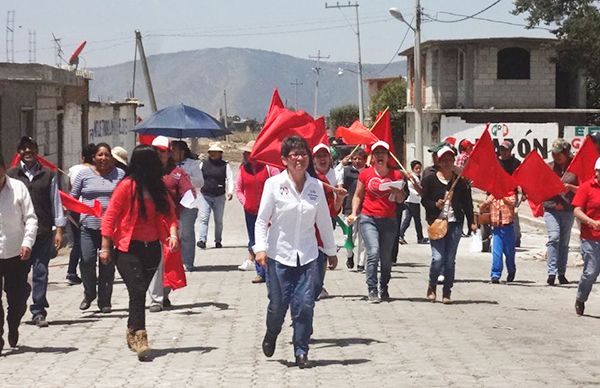 Amenazan a candidata de Aljojuca