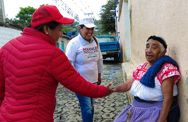 Visita Marhlén Tapia la Magdalena Yancuitlalpan