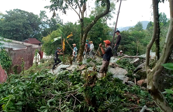 Antorcha impulsa seis obras en San Sebastián de Tlacotepec