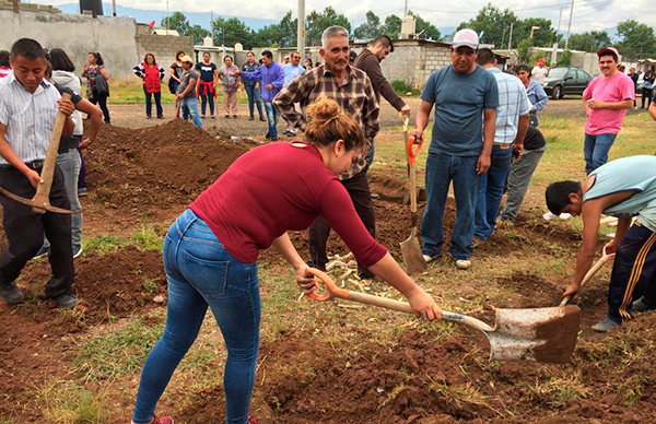 Inician construcción de bachillerato en Cuautitla