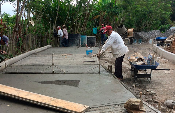 Tendrán pavimentación en Jopala