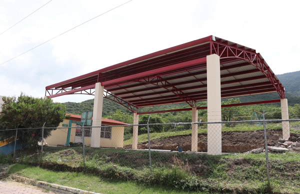 Mejora comuna preescolar de Santa Cruz Hidalgo