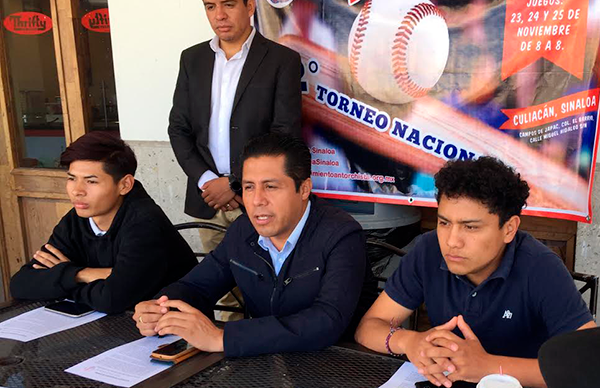 Anuncian en Sonora II Torneo Nacional de Beisbol 