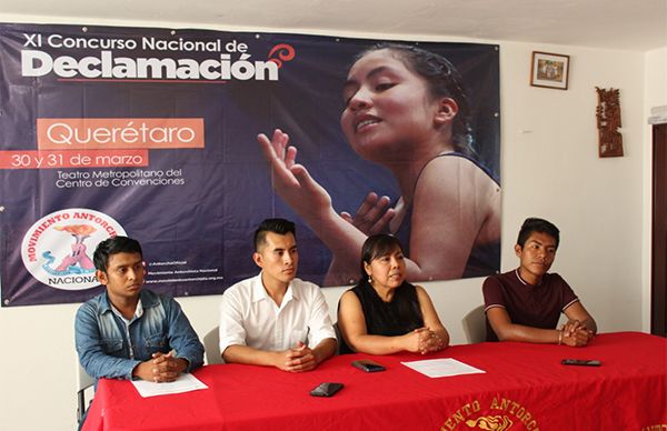 Realizarán encuentro estatal de declamación en Yucatán
