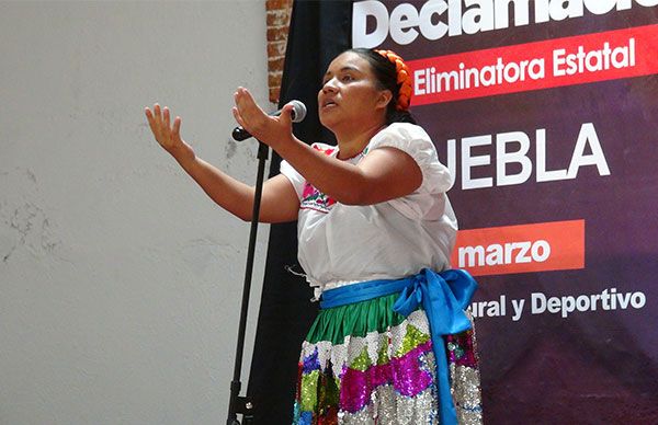 Listos jóvenes de Acatlán para Concurso Nacional de Declamación