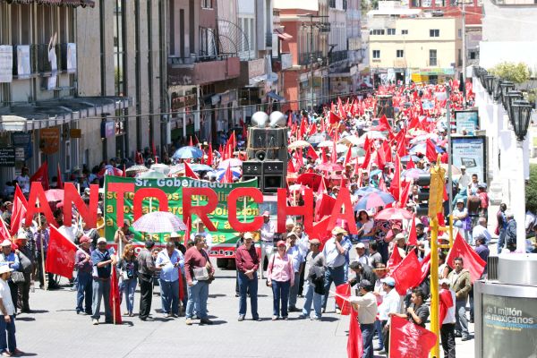 40 mil antorchistas marcharán en Pachuca, Hgo