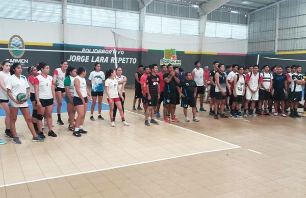 Exitoso Torneo Estatal de Voleibol del antorchismo de Campeche