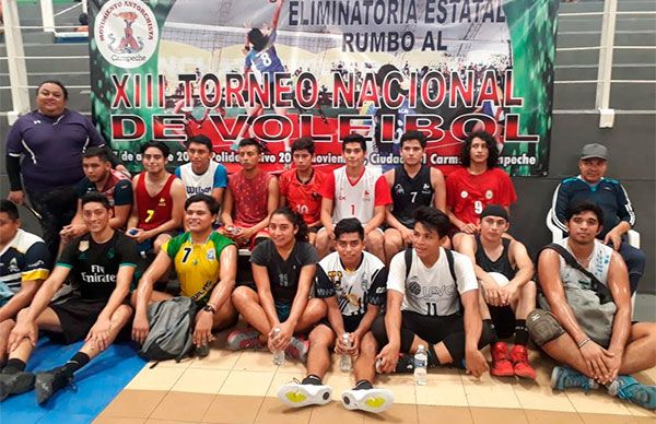 Campeche se prepara para XIII Torneo Nacional de Voleibol