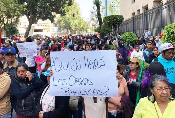 El gobierno federal agrede al pueblo al cancelar obras básicas de agua, luz, drenaje y vivienda