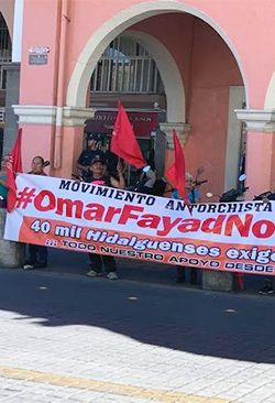 La lucha de los antorchistas de Hidalgo también es nuestra lucha 