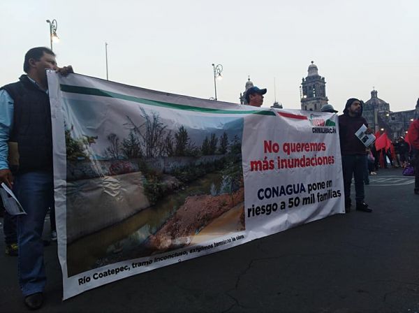 Conagua pone en riesgo a 50 mil familias de Chimalhuacán 