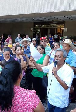 Los antorchistas de Sinaloa, seguimos en pie de lucha