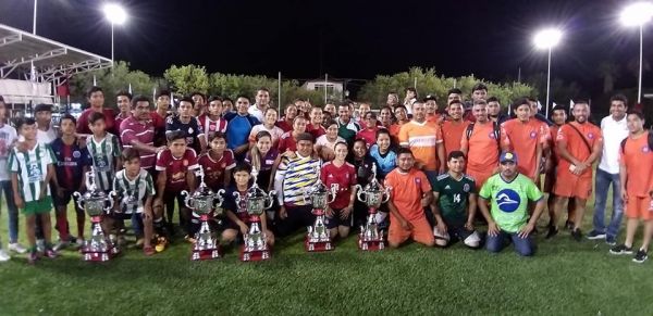 Con éxito clausuran 1era Copa de Futbol Estatal Antorchista 2019 