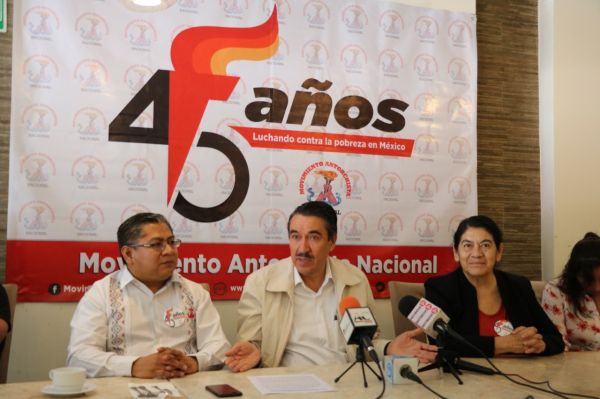 Reunirá Antorcha a 500 mil mexicanos en festejos por 45 aniversario 