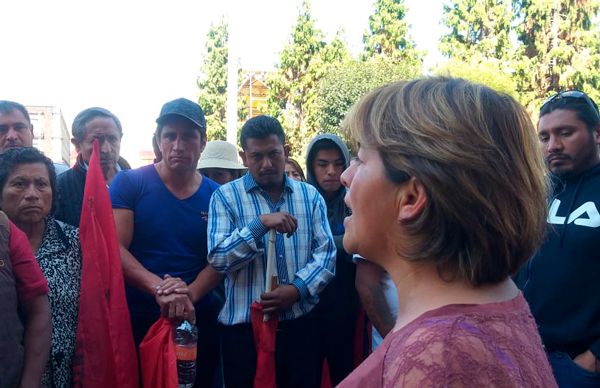 Comerciantes buscan diálogo y solución para su reubicación con edil toluqueño