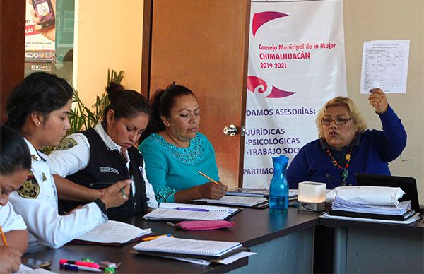 Chimalhuacán refuerza acciones para atención a víctimas de violencia de género