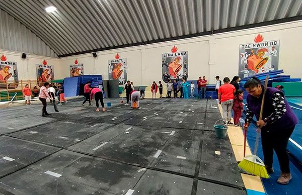 Sanean Unidad Deportiva El Tepalcate 