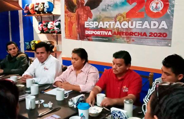 Anuncian en Jalisco Espartaqueada Deportiva Nacional 2020