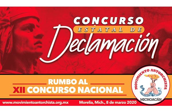 Se prepara Michoacán para el XII Concurso Nacional de Declamación