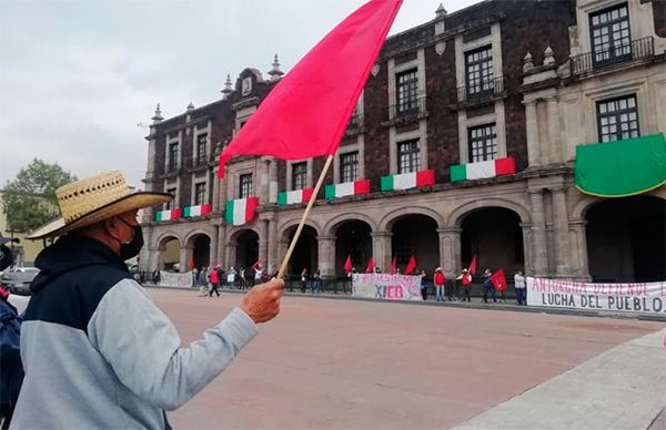 Atribuye líder antorchista al miedo ataques contra Movimiento Antorchista