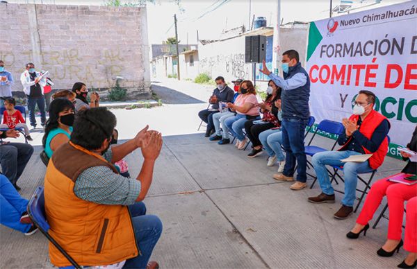 Con comités para obras mejoramos la infraestructura educativa y urbana: Tolentino Román 