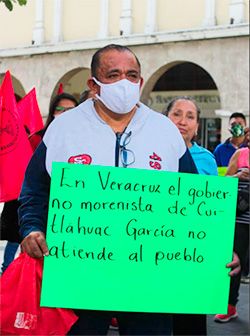Campesinos, colonos, estudiantes y maestros solicitamos audiencia al gobernador de Veracruz