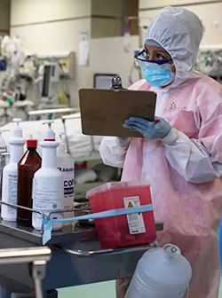 En plena pandemia, personal médico de salud salió a las calles a exigir derechos laborales