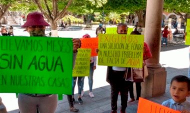 Antorchistas de Salamanca exigen al Ayuntamiento agua potable