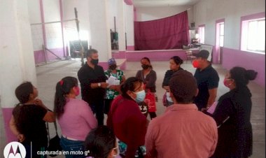 Protestan antorchistas de Tlaxcala por falta de agua potable
