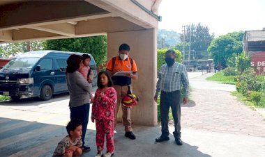 Unidad Margarita Morán en Iztapalapa recibe visita de Protección Civil
